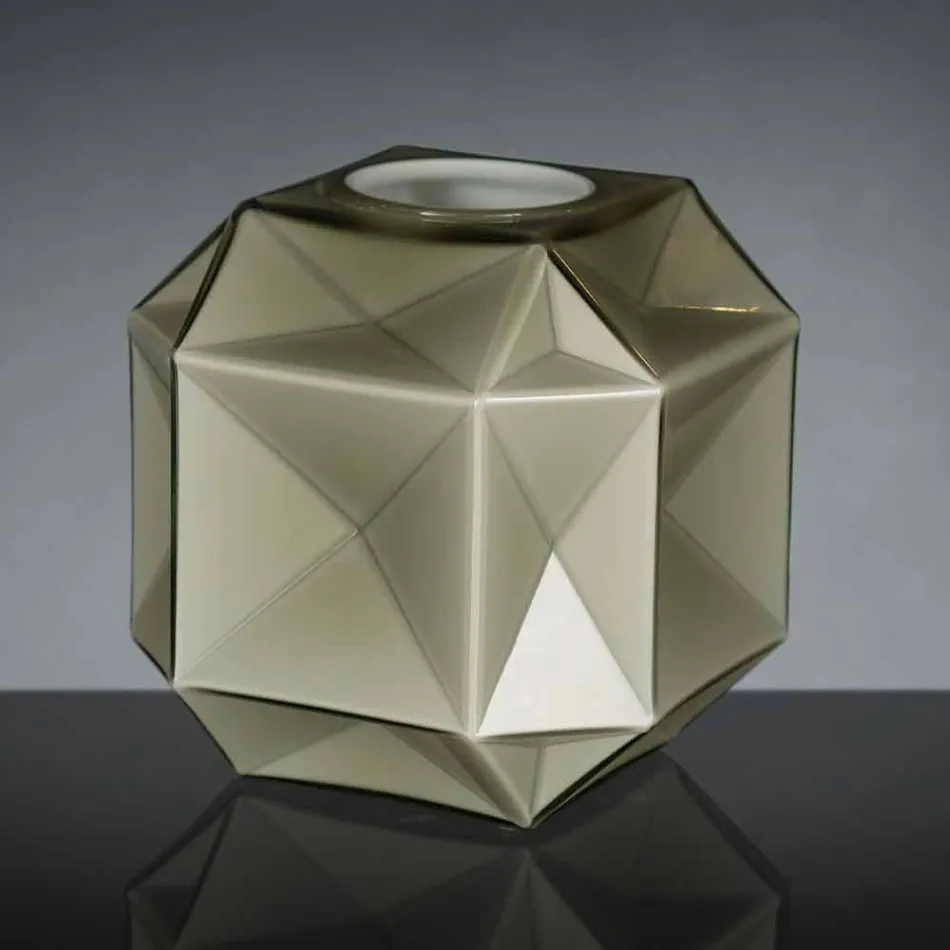 Moderne glazen binnenvaas, handgemaakt in Italië - Eagle Viadurini