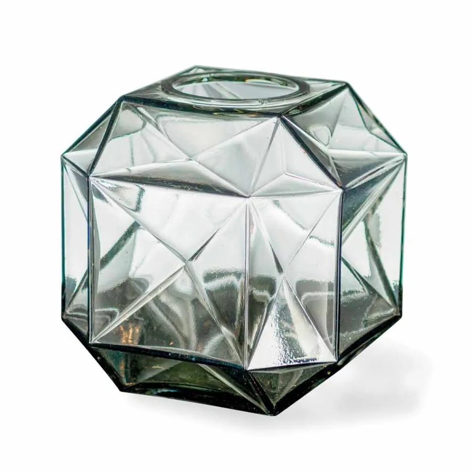 Moderne glazen binnenvaas, handgemaakt in Italië - Eagle Viadurini