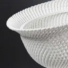 Decoratieve keramische binnenvaas, handgemaakt in Italië - Napoleon Viadurini