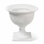 Decoratieve keramische binnenvaas, handgemaakt in Italië - Napoleon Viadurini