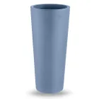 Ronde buitenvaas in gekleurd polyethyleen Made in Italy - Nippon Viadurini