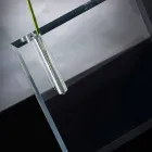 Moderne transparante bloemenvaas van plexiglas Made in Italy - Unique Viadurini