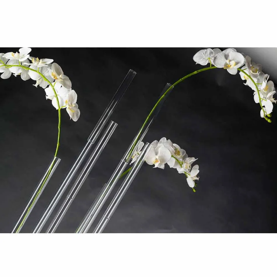 Transparante plexiglas binnenvaas Made in Italy - Fortunato Viadurini