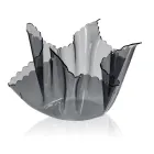 Recyclebare gedrapeerde vaas van gekleurd plexiglas 2 stuks 2 maten - Gabria Viadurini