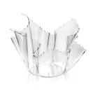 Recyclebare gedrapeerde vaas van gekleurd plexiglas 2 stuks 2 maten - Gabria Viadurini