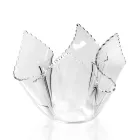 Recyclebare gedrapeerde vaas van gekleurd plexiglas 2 stuks 2 maten - Gabria Viadurini