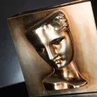 Moderne rechthoekige vaas in gekleurd keramiek, handgemaakt in Italië - Lucas Viadurini