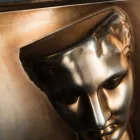 Moderne rechthoekige vaas in gekleurd keramiek, handgemaakt in Italië - Lucas Viadurini