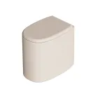 Staande keramische toiletpot in diverse kleuren, made in Italy - Girl Viadurini