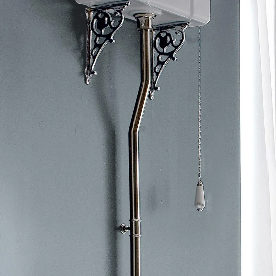 Keramische vloervaas met cassette Made in Italy - Marwa Viadurini