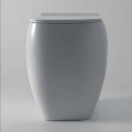 Witte keramische WC vaas met modern design Gais, made in Italy