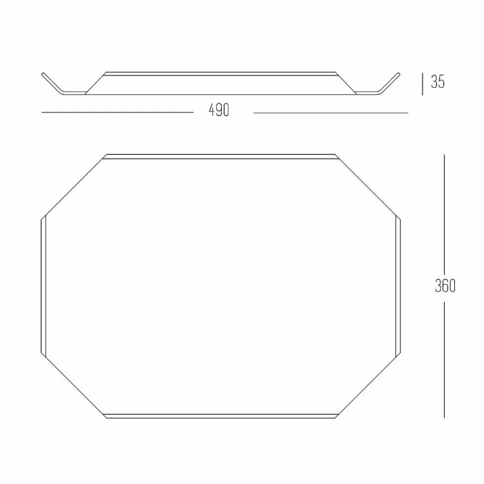 Keukenblad snijplank in wit Corian elegant rechthoekig ontwerp - Ivanova Viadurini