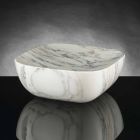 Design dienblad in Arabescato wit Carrara-marmer Made in Italy - Rock Viadurini