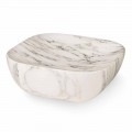Design dienblad in Arabescato wit Carrara-marmer Made in Italy - Rock