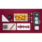 Rechthoekig dienblad in wit Carrara-marmer gemaakt in Italië - Vassili Viadurini