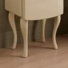 Vitrine in één kleur met interne glazen planken Made in Italy - Candy Viadurini