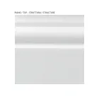 Houten vitrinekast met 1 lade, 2 deuren en 2 planken Made in Italy - Nanna Viadurini