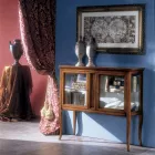 Vitrine in massief Toulipierhout Made in Italy - Chantico Viadurini