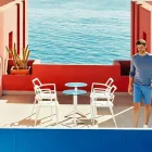 Vondom Delta moderne design polypropyleen tuinstoel Viadurini