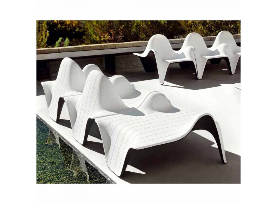 Vondom F3 tuin polyethyleen fauteuil met modern design Viadurini