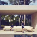 Vondom Frame moderne tuinlounge in polyethyleenhars