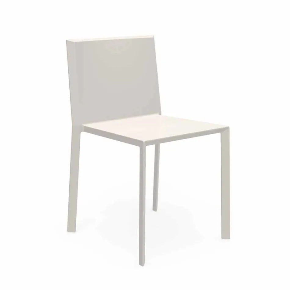 Vondom Quartz stapelbare tuinstoel met modern design Viadurini