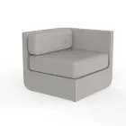 Vondom Ulm samenstelling taupe design tuin lounge Viadurini