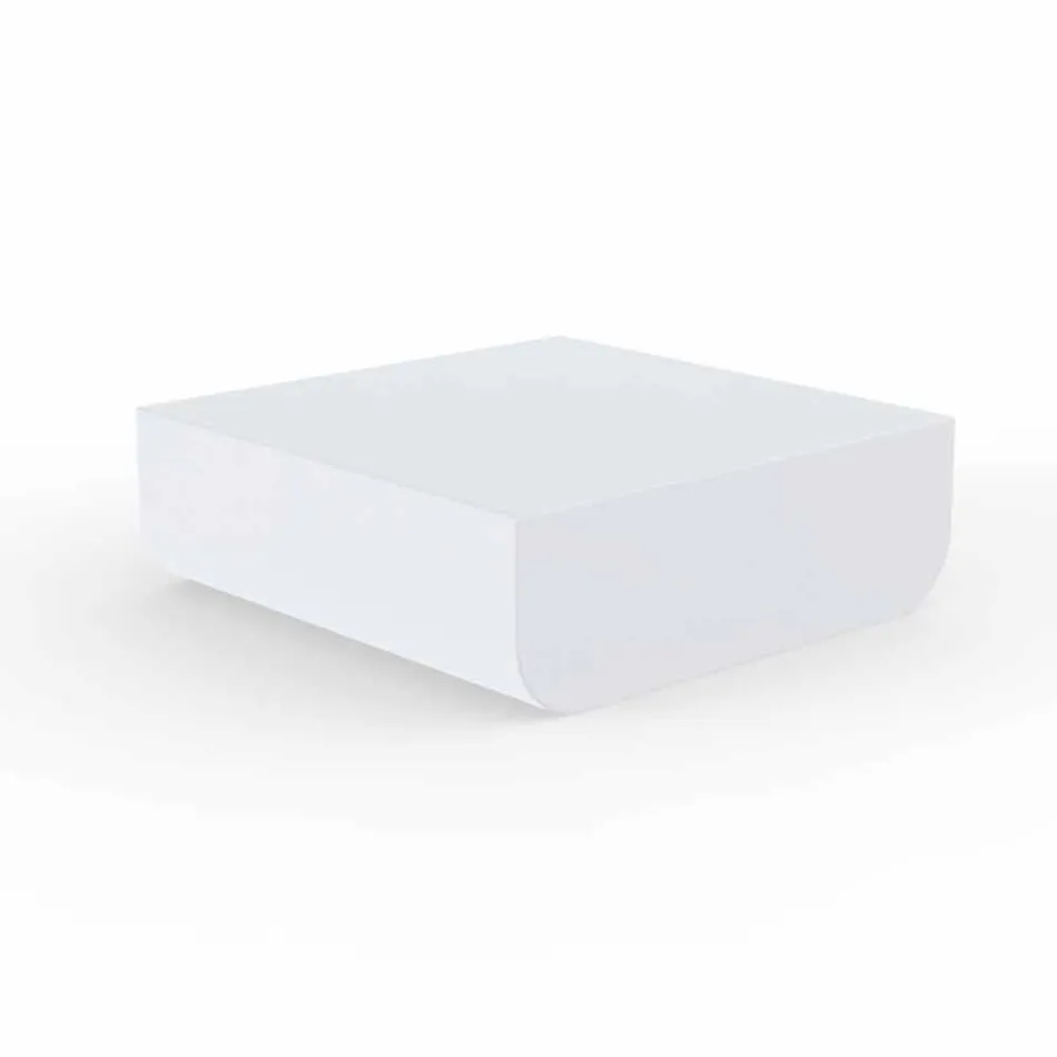 Openluchtlounge Vondom Ulm met modern wit ontwerp Viadurini